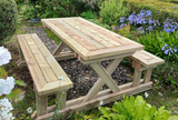 Picnic Bench  - 6 Person Easy Access