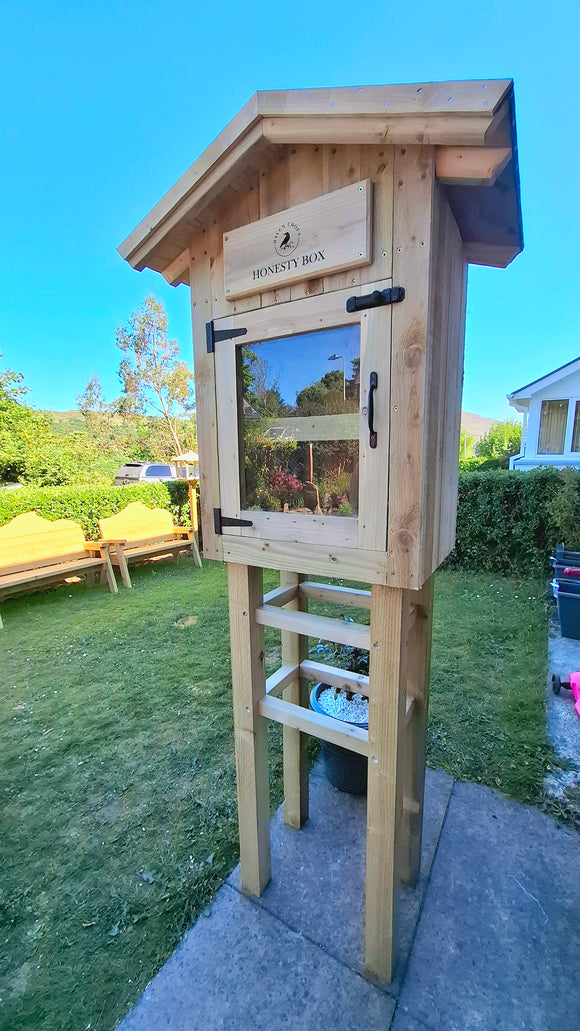 Honesty Box with Custom Sign