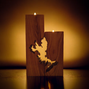 Elm Candle Holder - Skye