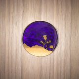 Scottish Wilderness Resin Coasters, Set of 4.