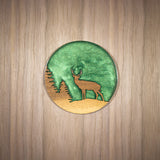 Scottish Wilderness Resin Coasters, Set of 4.