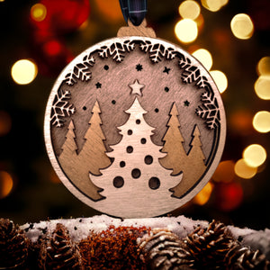 Layered Christmas Bauble, Christmas Tree