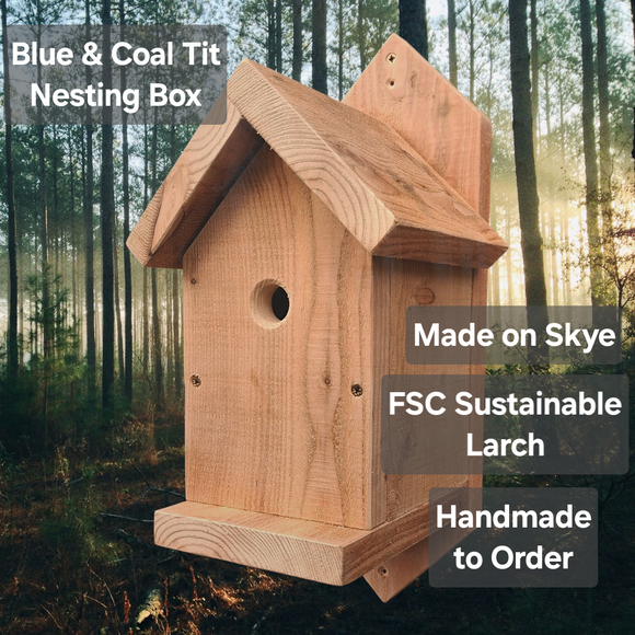Blue & Coal Tit Nesting Box