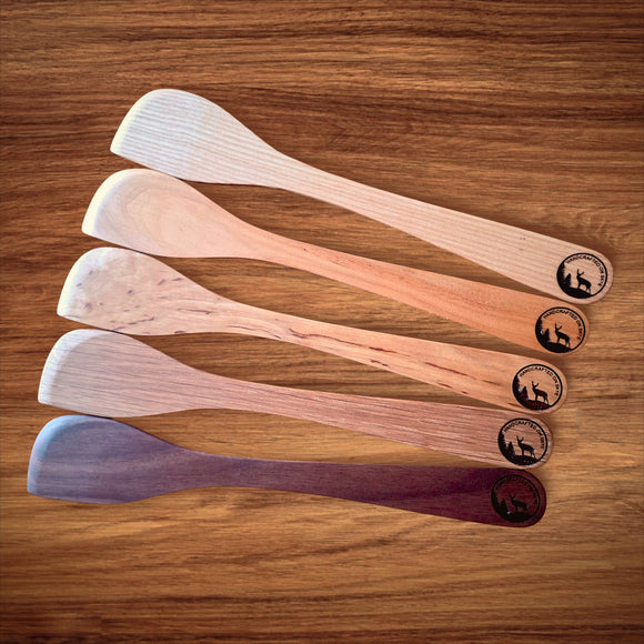 Hardwood Mixing Spatulas