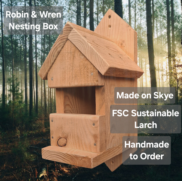 Robin & Wren Nesting Box