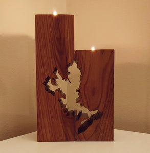 Elm Candle Holder - Skye